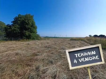 terrain constructible à vendre