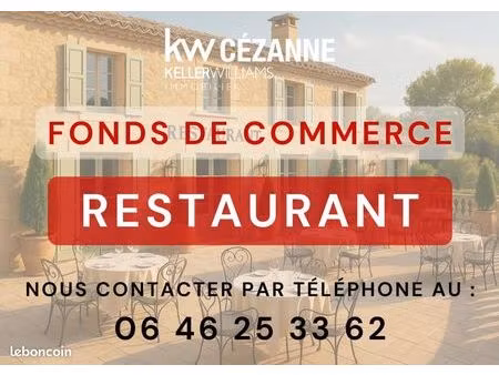 fonds de commerce restaurant 350 m²