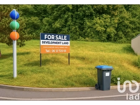 vente terrain 689 m²
