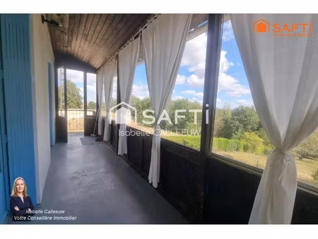 vente maison 4 pièces 74 m² brossac (16480)