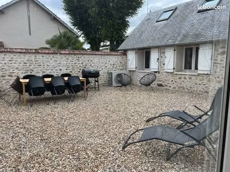 vernon maison atypique climatisée f5 exposée plein sud + cuisine equipée lave vaisselle fo