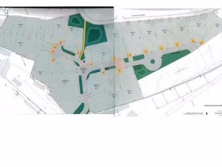 terrain 559 m² st georges du vievre