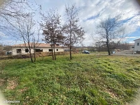 terrain 500 m² grazac