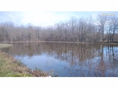 etang de peche et chasse dans parc de la brenne