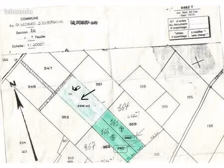foret de 8810 m2 a 30 minutes de lyon