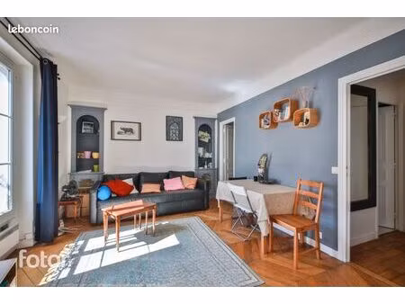 lumineux 2/3 pièces avec cachet à deux pas de la mairie du xivème