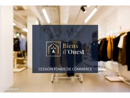 fonds de commerce 200 m² quimperlé