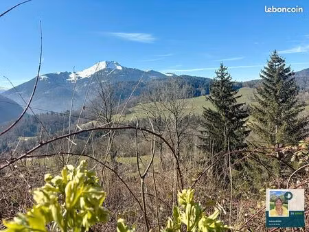 terrain 2 866 m² mieussy