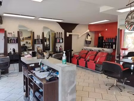 fond de commerce - salon de coiffure mixte