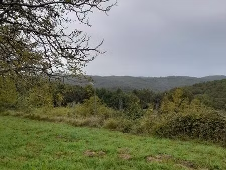 terrain constructible 6000m2  rare à la vente  avec projet de maison de 100m2