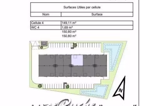 local commercial 151 m² villers-bocage