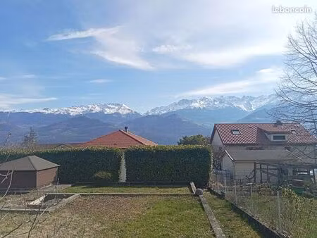 terrain constructible bernin vue belledonne