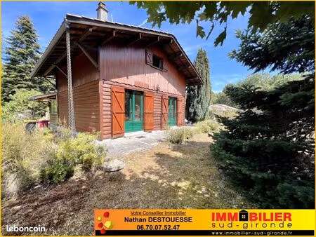 chalet 3 pièces 82 m²