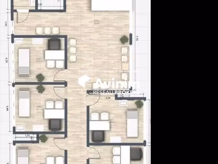 bureaux 15 m² claira