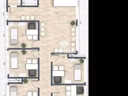 bureaux 70 m² claira