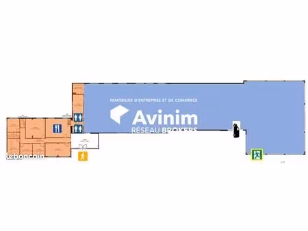 local 815 m² serres-castet