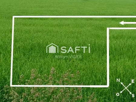 vente terrain 814 m² saint-pierre-d’irube (64990)