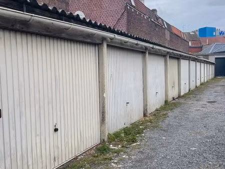 batterie de garages a vendre a roubaix