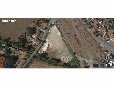 location terrain 6700m² saujon gare