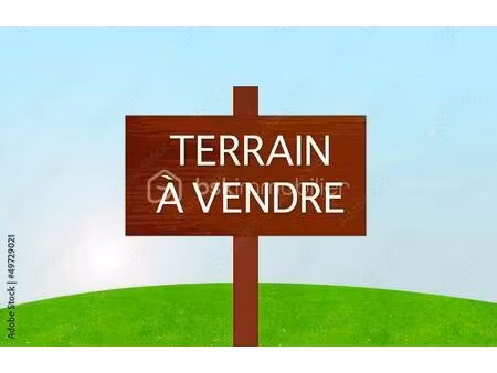 terrain constructible à vendre