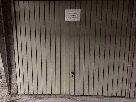 vente d'un garage