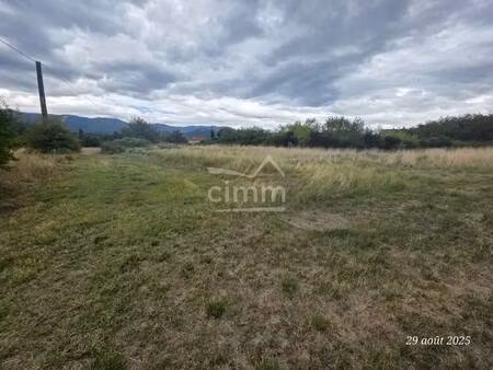 terrain constructible viabilisé à vendre