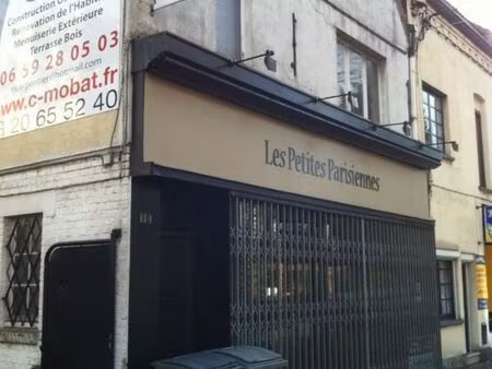 local d'activité 110m² avec vitrine le sart