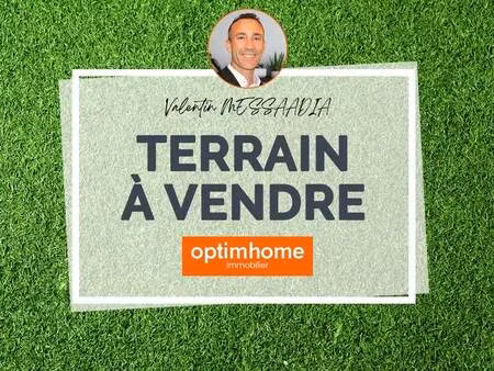 terrain constructible à vendre