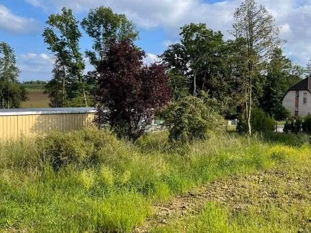 terrain constructible viabilisé à vendre