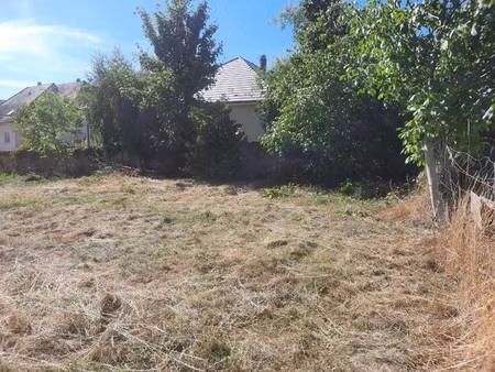 terrain constructible viabilisé à vendre