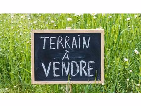 terrain constructible viabilisé à vendre