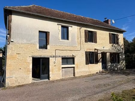 norrey en auge - maison 3 chambres + 2 pieces a amenager