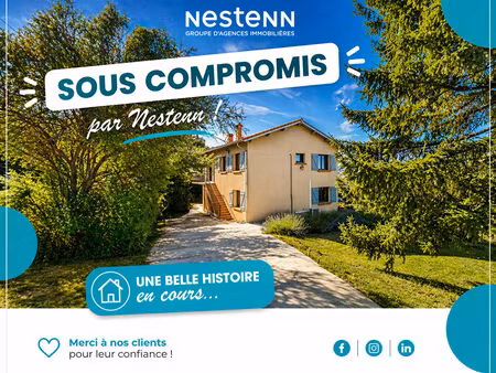 belle maison familiale 7 pièces de 158m² sur un terrain de 1500m² à vendre en exclusivité 
