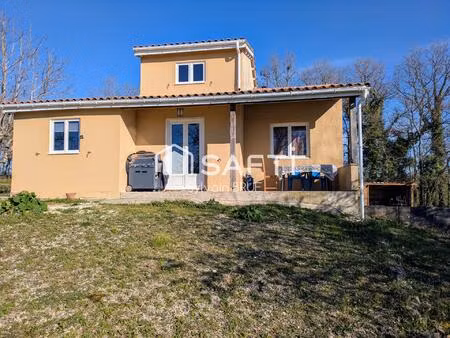 maison t5 100m² env. sur terrain entièrement clôt