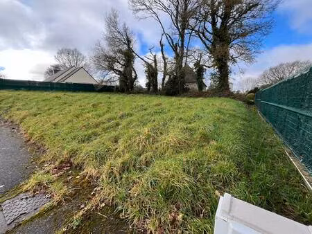 vente terrain 607 m² carhaix-plouguer (29270)
