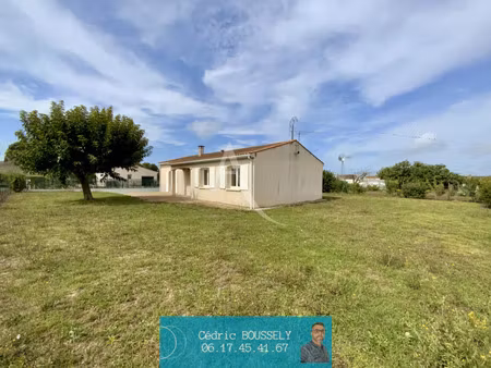 vente maison 4 pièces 82m2 mesnac 16370 - 178000 € - surface privée