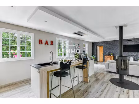 maison villaudric t6 avec carport  sous sol  piscine et cuisine d'été