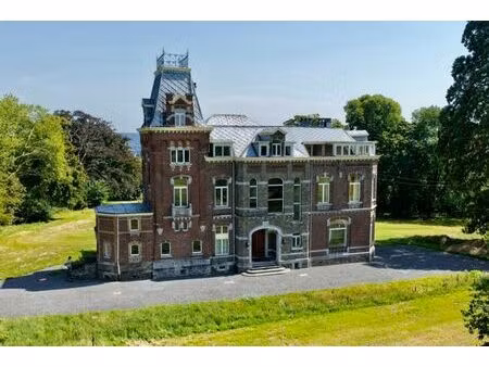 château de tribomont situé sur les hauteurs de wegnez