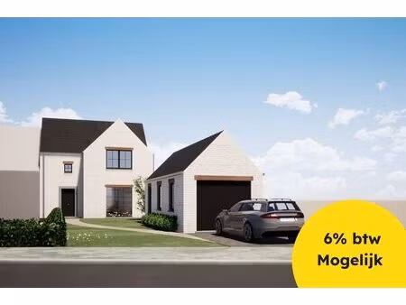 ruime nieuwbouwwoning in landelijke setting te kortemark