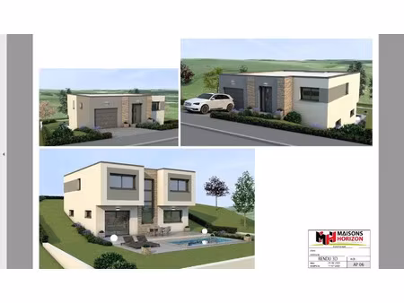 vente maison neuve 5 pièces 125 m² à rédange (57390)  459 000 €