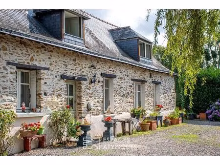 l'authentique longère et son étang