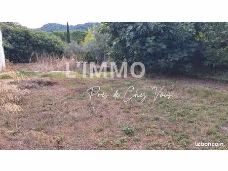 terrain 438 m² la bouilladisse