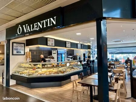 vente restauration rapide dans centre commercial