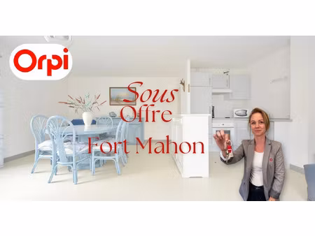 vente appartement 3 pièces 65 m² à fort-mahon-plage (80120)  325 000 €