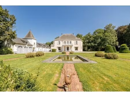 seneffe - manoir de 1762 sur un parc de 2 2 ha