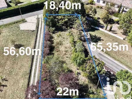 vente terrain 1178 m² à campsas (82370)  71 900 €