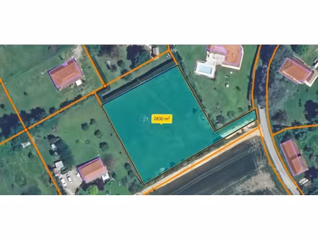 vente terrain 2800 m² à villeneuve-sur-lot (47300)  93 500 €