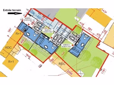 vente terrain 786 m² à provins (77160)  142 000 €