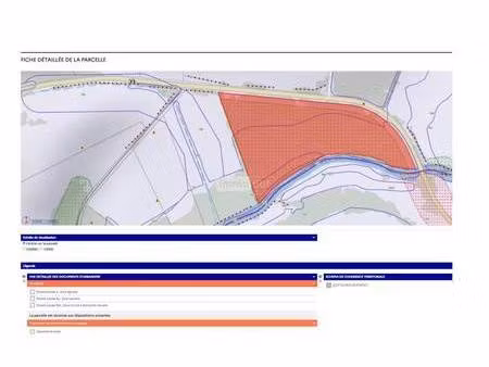 terrain constructible à vendre