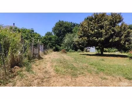 terrain constructible à vendre